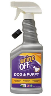 Спрей Тропіклін TropiClean Urine Off для видалення органічних плям та запахів, для цуценят та собак, 500 мл (016943)