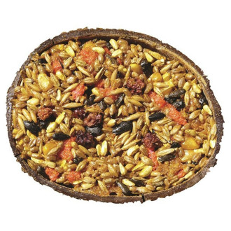 Ласощі для гризунів TETRAPET Zoo care, кокос фарширований, зерно з грушою та яблуком, 160 гр.