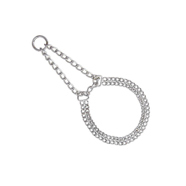 Нашийник CROCI самозатягується, хром, 55 см х 2,5 мм