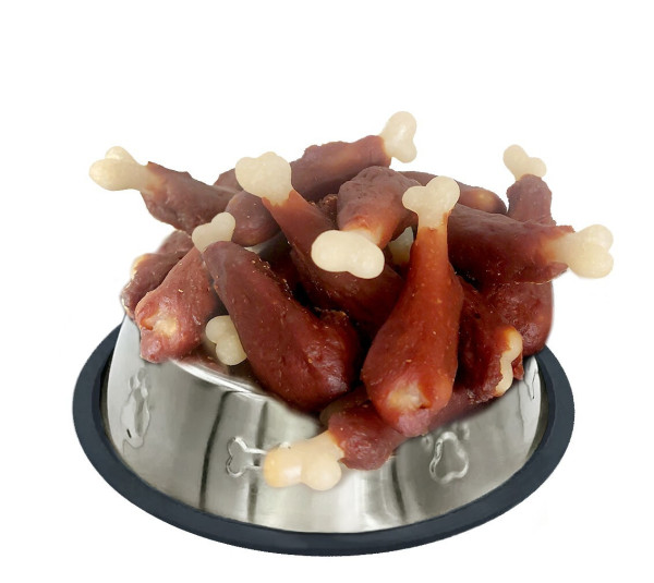 М'яка качина гомілка з кальцієвою кісткою в тубі, 7 см 250г, 24шт/ящ.