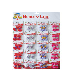 Бантики для собак 35мм, 2шт. в упак./20 шт.на планшете(4 вида)/(ціна за 2 бантика)