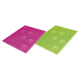 Килимок Croci 40*30 см під туалет для котів, колір зелений або рожевий, ціна за один килимок (C6028324)