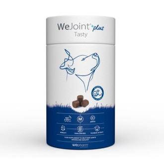 WeJoint Plus Tasty M Medium Breeds для підтримки здоров'я суглобів, хрящової тканини у собак середніх порід, 30 пастилок