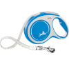 Повідець рулетка Flexi New Comfort L, для собак вагою до 60 кг, стрічка 5 метрів, колір синій