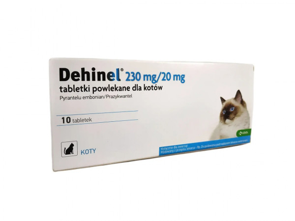 Дехінел Dehinel  для котів проти кишкових гельмінтів, 1 таблетка