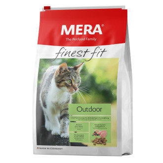 Мера Mera Finest Fit Adult Outdoor Cat сухий корм із птахом і лісовими ягодами для котів, які бувають на вулиці, 4 кг (033834)