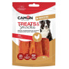 Ласощі для собак CAMON м'ясні в'ялене куряче м'ясо в хрусткій паніровці, 90 гр, 12 см