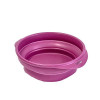 Georplast Squeeze Small складна кругла силіконова миска для дрібних собак, 350 мл, 15*12*4,5 см, колір в асортименті (10047)