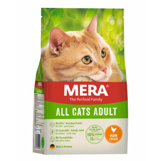 Мера Mera Cats All Adult Chicken Huhn сухий корм із куркою для дорослих котів усіх порід, 400 гр (038474 - 8414)