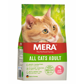 Мера Mera Cats All Adult Salmon Lachs сухий корм із лососем для дорослих котів усіх порід, 10 кг (038545)