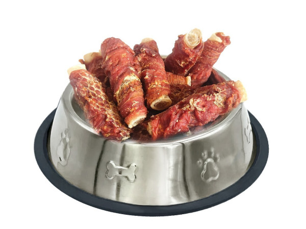 Маленькі качині крученики, 8,5см, (≈19-21шт/уп), 500г, 20шт/ящ.