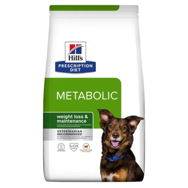 Хілс Hill's PD Canine Metabolic дієтичний корм для контролю зниження ваги у собак при ожирінні, 12 кг (605942)