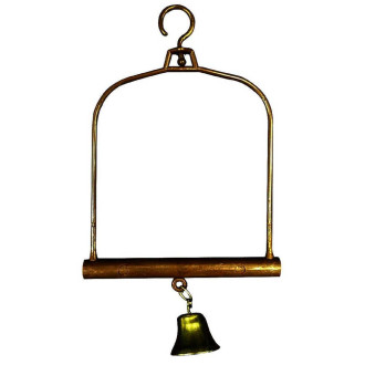 Іграшка для птахів TETRAPET Dodo, гойдалка з дзвіночком, 17 см