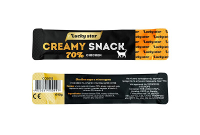 Стік лагідного пюре для котів з м`яса курки 10г