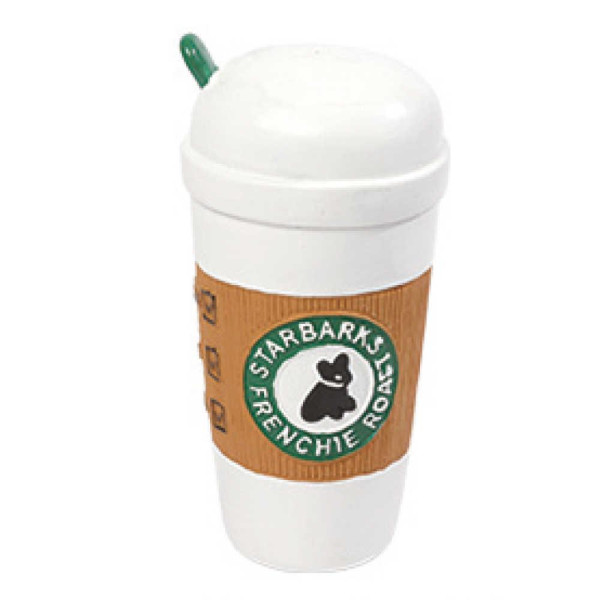 Іграшка для собак CROCI Kofee Take, кава з собою латекс, пищалка, 18 см