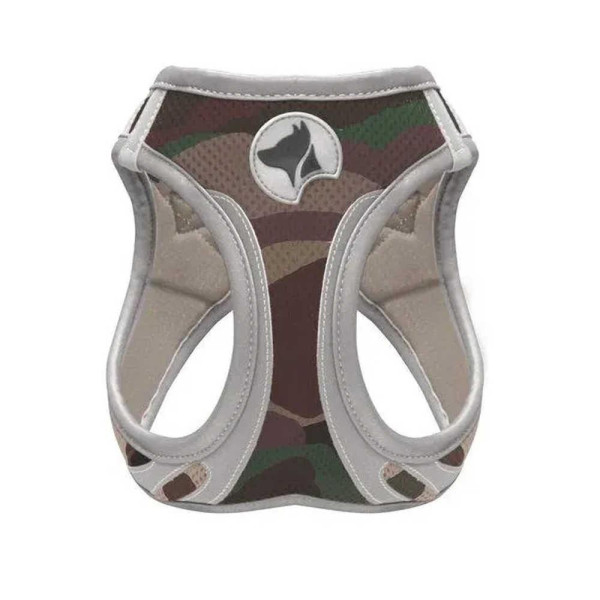 Шлея CROCI HIKING REFLECTIVE, мілітари, нейлон, XL 53-58 см