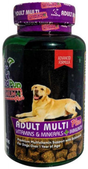 Прімо Пап Adult Multi Primo Pup вітаміни, мінерали для підвищення імунітету у дорослих собак, 60 таблеток