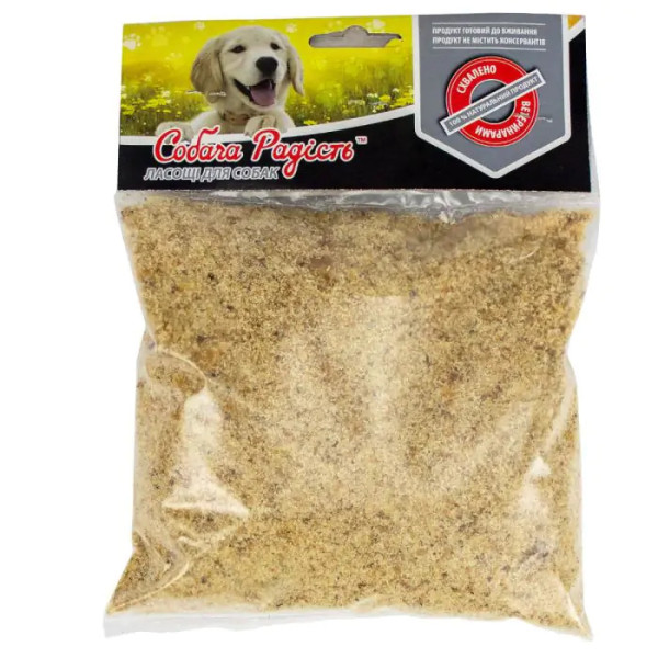 Ласощі "Селянські Смаколики" для собак, Мука пеніса яловичного, 0,2 кг