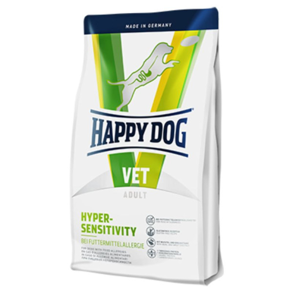 Happy Dog Vet Diet Adult Hypersensitivity сухий дієтичний корм при харчовій непереносимості та алергії у собак, 4 кг (61036)