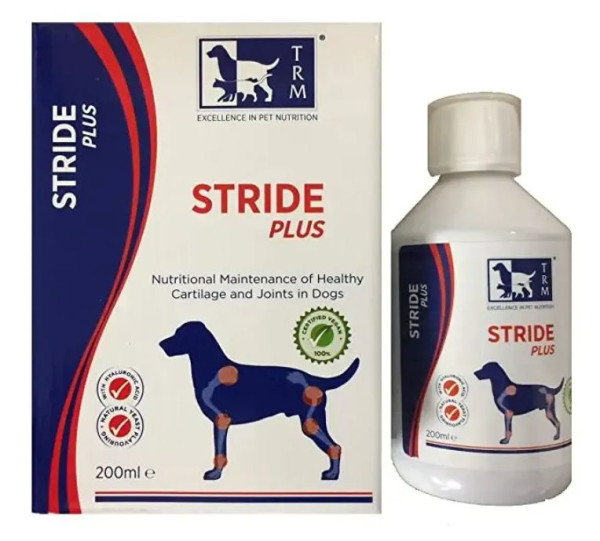 TRM Stride Plus вітаміни при запальних та дегенеративних захворюваннях суглобів у собак, 200 мл (STRI09)