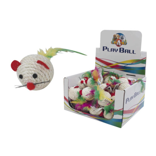 Іграшка для котів CROCI Миша RIO, 4,5 см