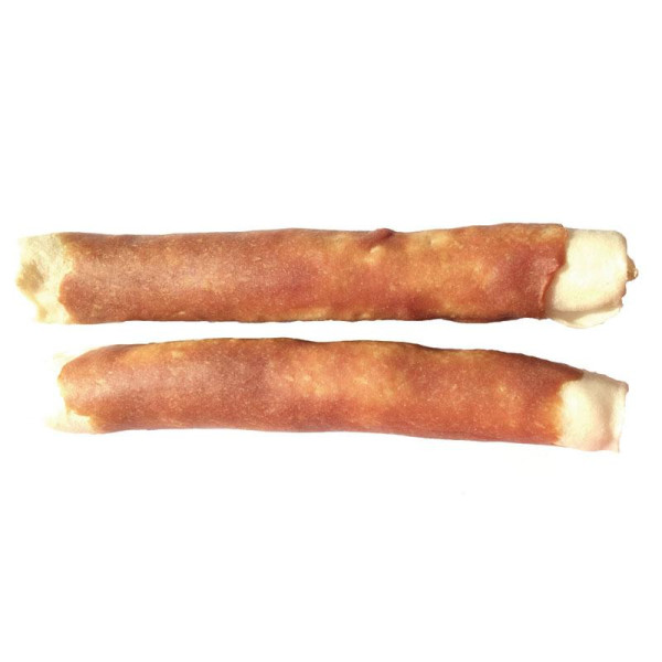 Великий брикет з м`ясом качки, 24-25 см (≈4-5шт/уп) 500г, 20шт/ящ.