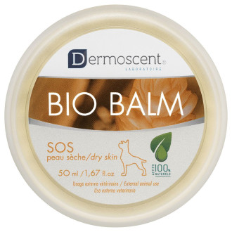 Дермосент Dermoscent Bio Balm відновлювальний бальзам для носа, подушечок лап, мозолів у собак і котів, 50 мл